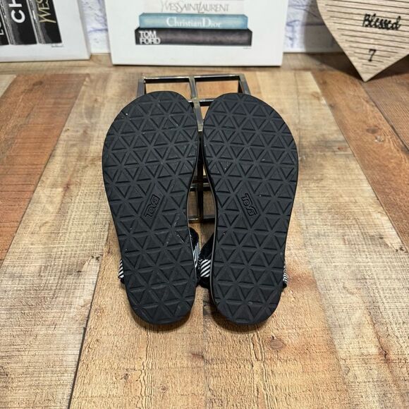 Teva Flatform Universal Original Candy Stripe Black - Picture 9 of 10